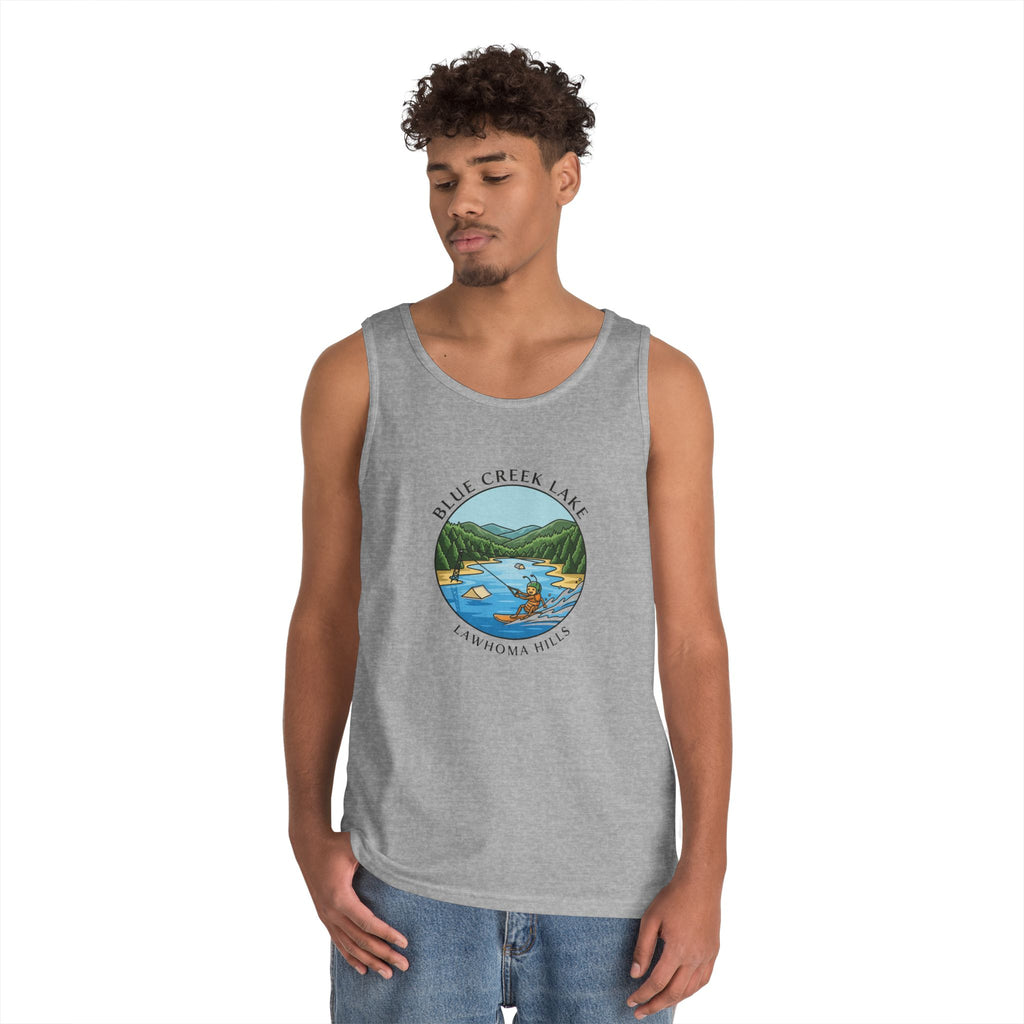 Blue Creek Lake Camp Tank Top — Wakeboard at Blue Creek Lake