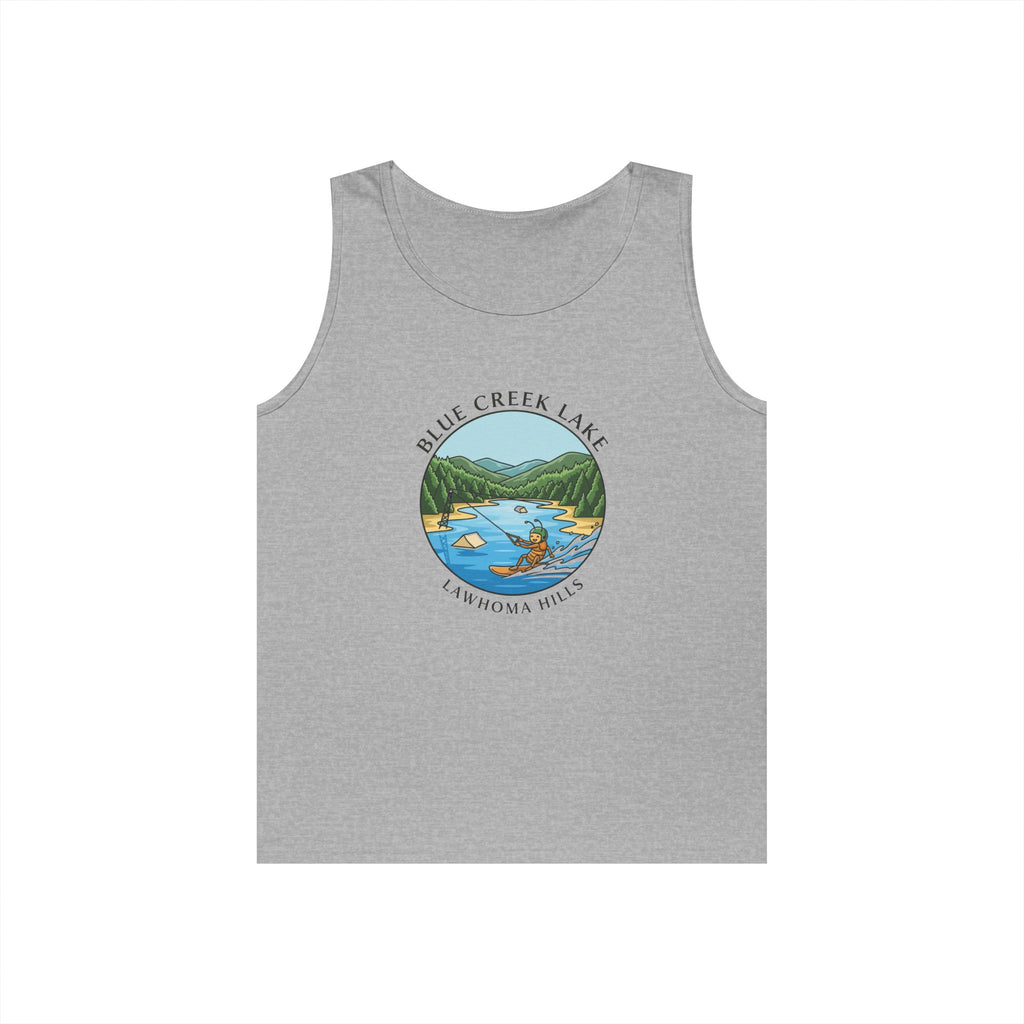 Blue Creek Lake Camp Tank Top — Wakeboard at Blue Creek Lake