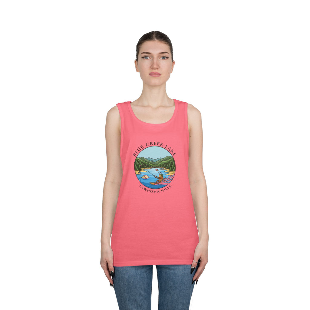 Blue Creek Lake Camp Tank Top — Wakeboard at Blue Creek Lake