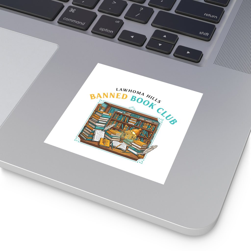 Lawhoma Banned Book Club —  Decal