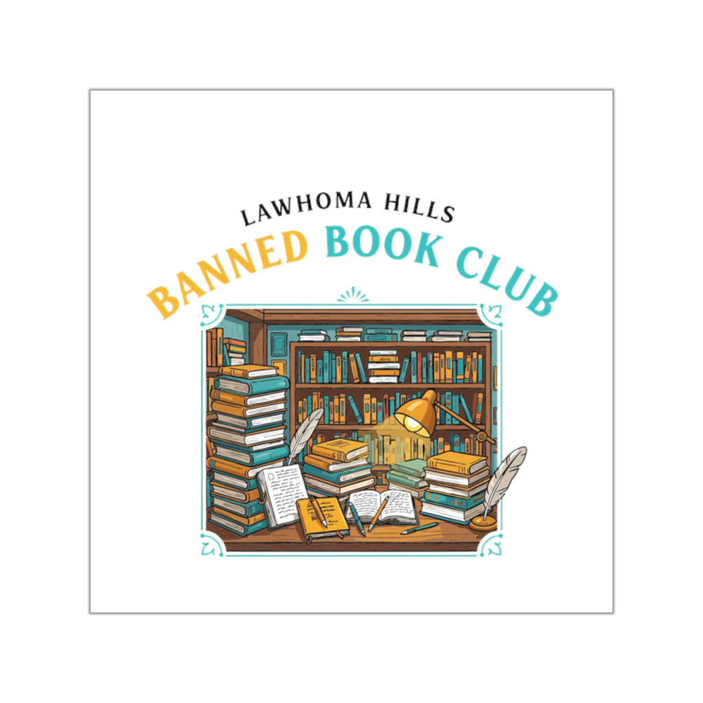 Lawhoma Banned Book Club —  Decal