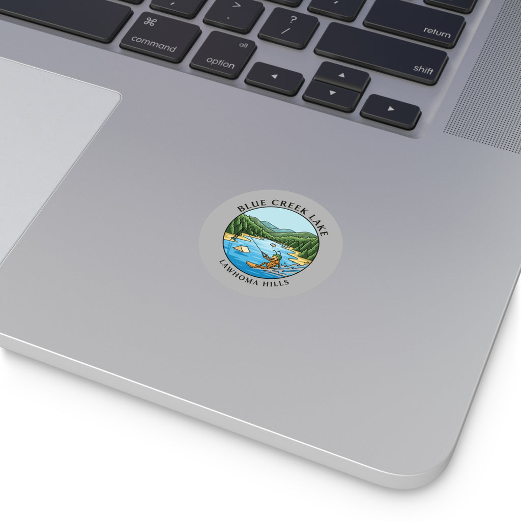 Blue Creek Lake Kolby Wakeboarding Sticker —Lawhoma Hills