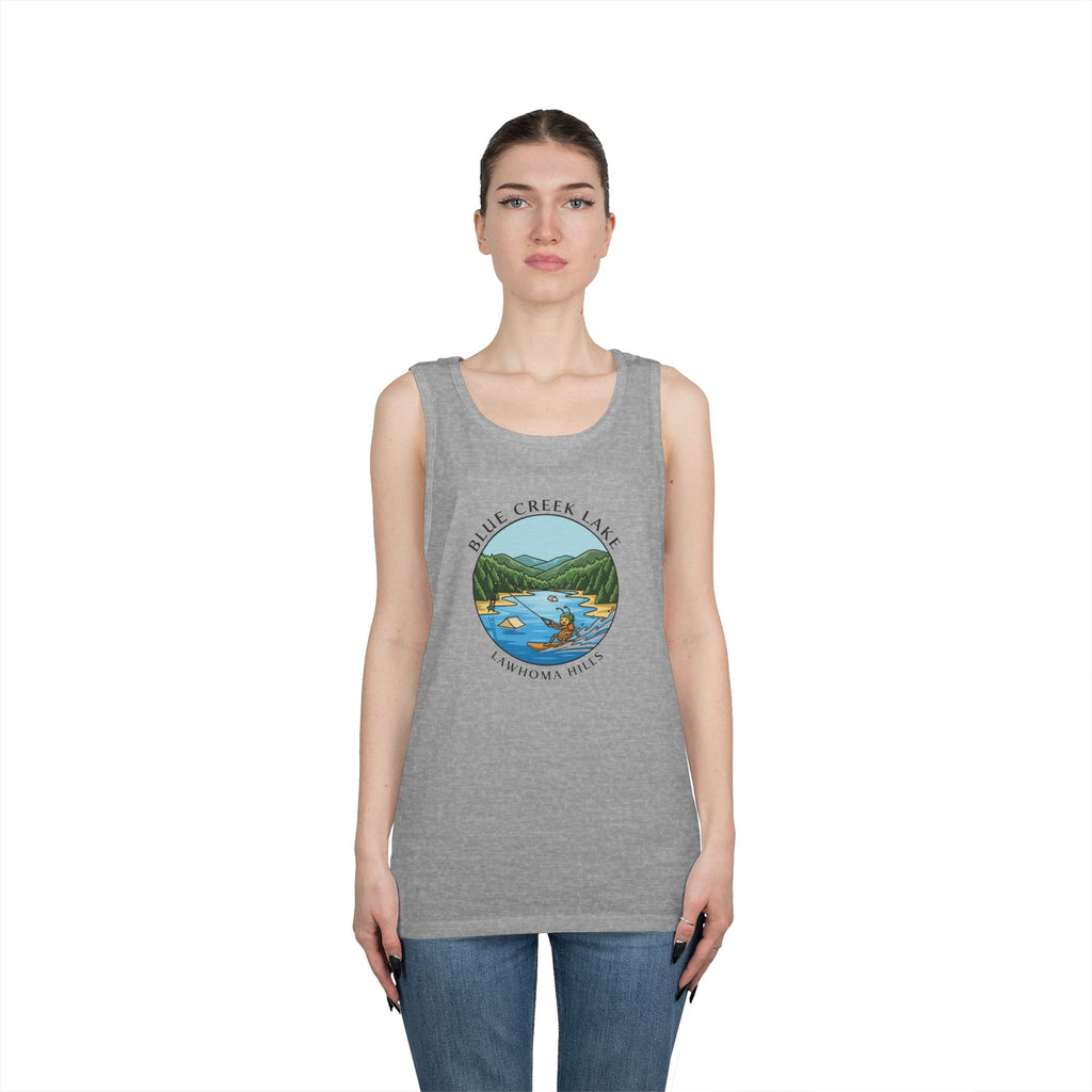 Blue Creek Lake Camp Tank Top — Wakeboard at Blue Creek Lake
