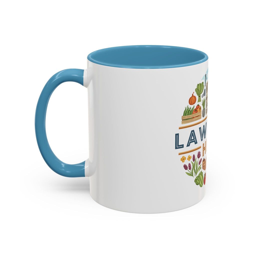 Lawhoma Hills Farmers Market Accent Coffee Mug